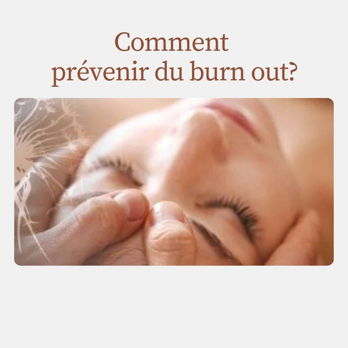Comment prévenir le burn out